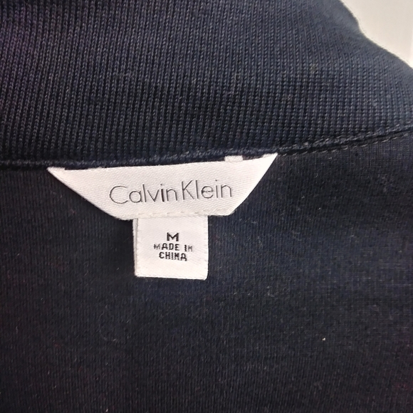 MEN'S Calvin Klein 100% Cotton Stretch Jacket - Picture 3 of 4